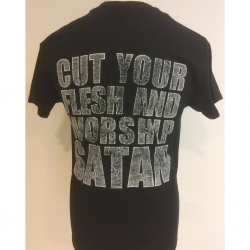 ANTAEUS - Cut Your Flesh And Worship Satan 2020 TS (czarna koszulka męska)